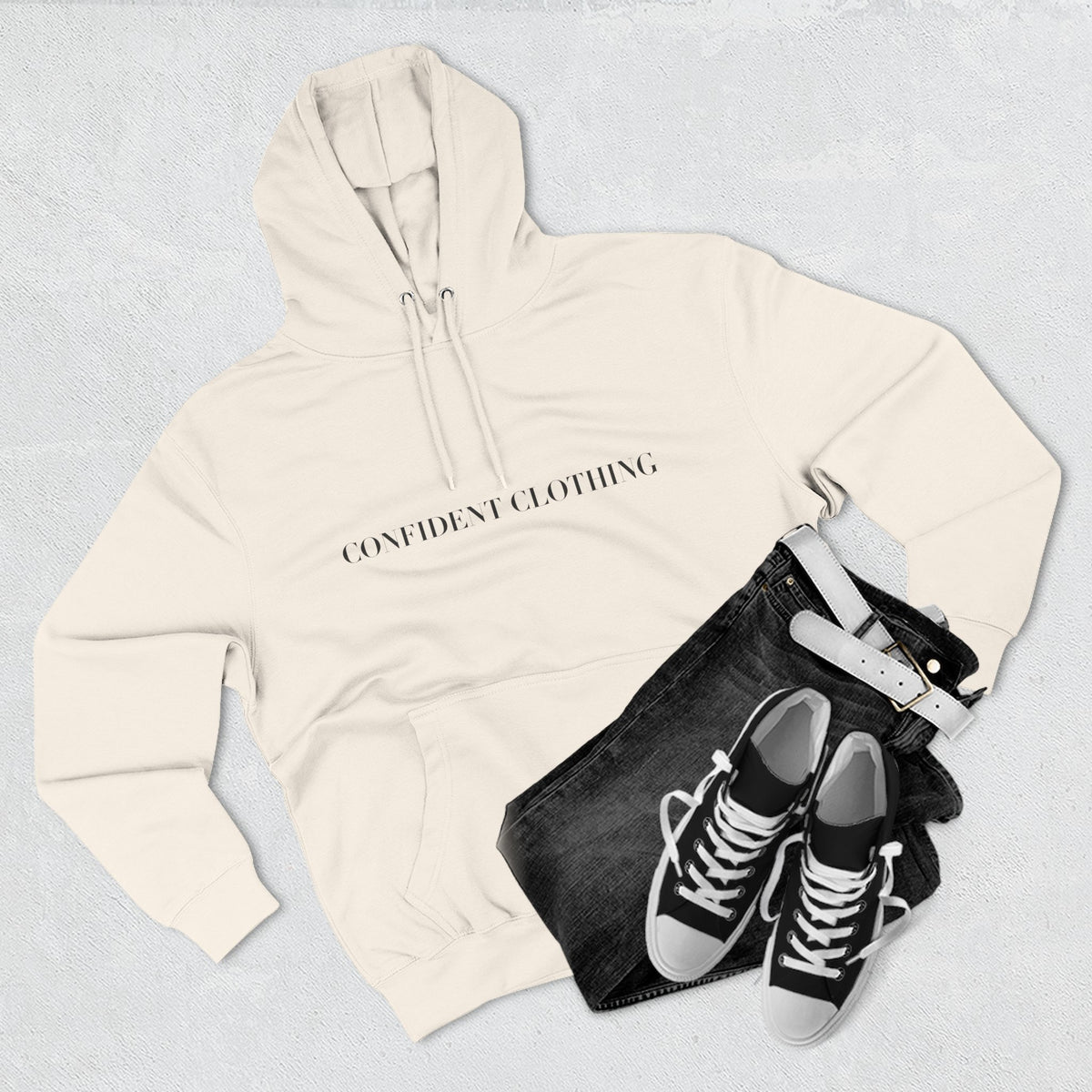 0.8 Confidence Clothing Fleece Hoodie
