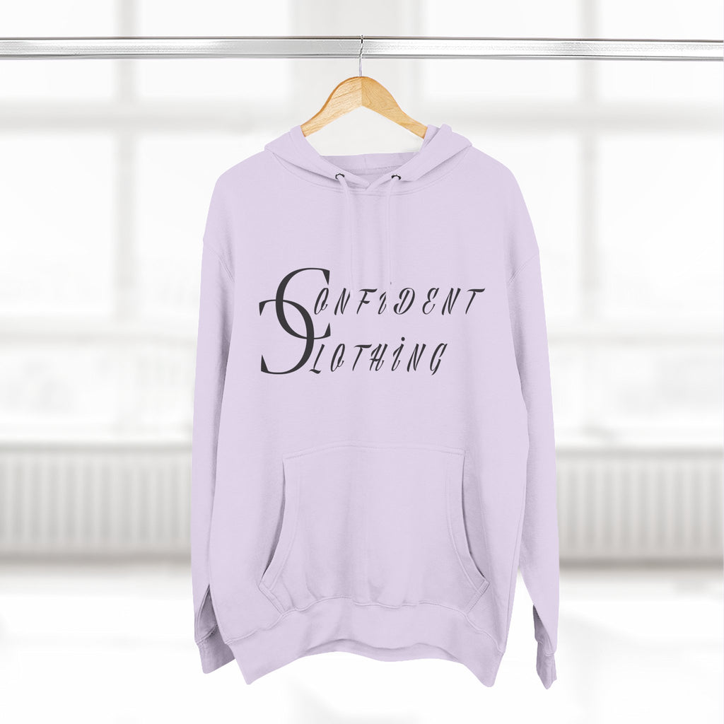 0.3 Confident Slaying Inspirational Fleece Hoodie