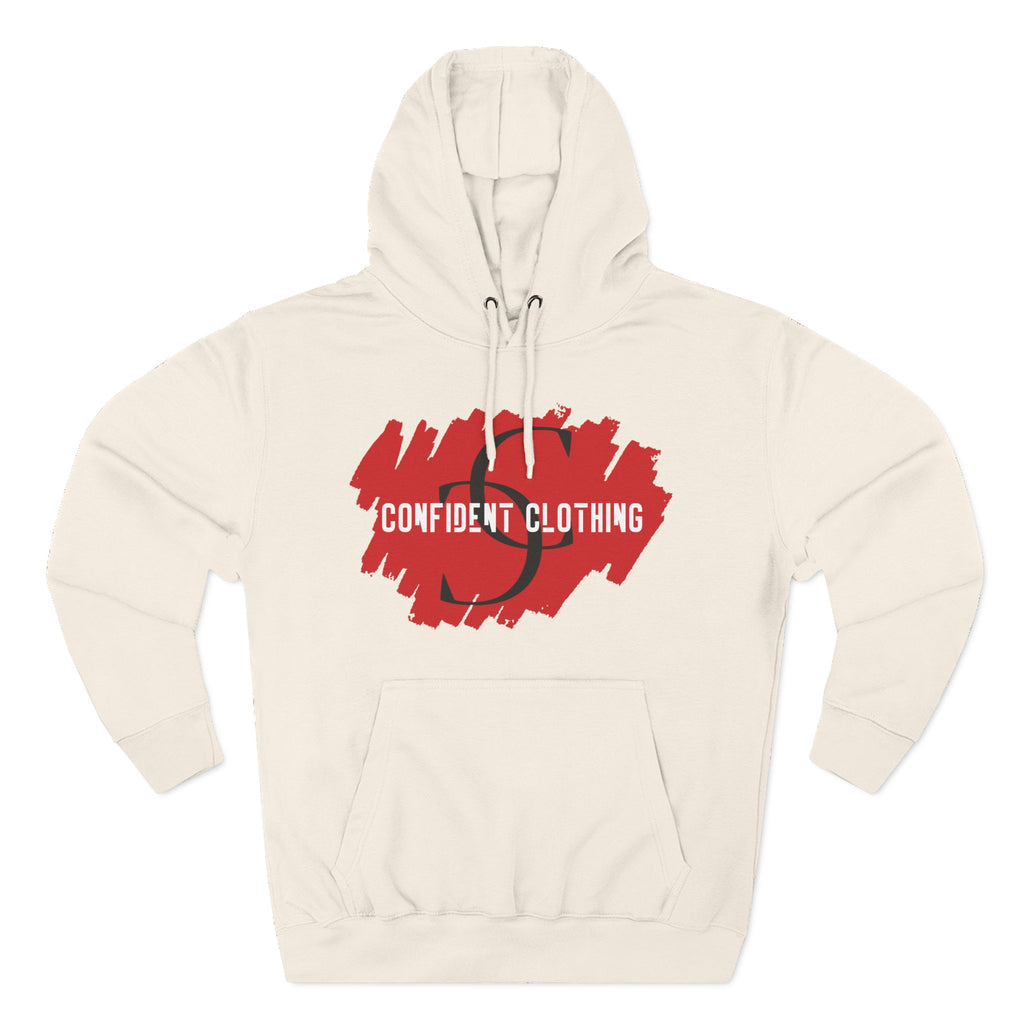 1.6 Confident Clothing Graphic Fleece Hoodie
