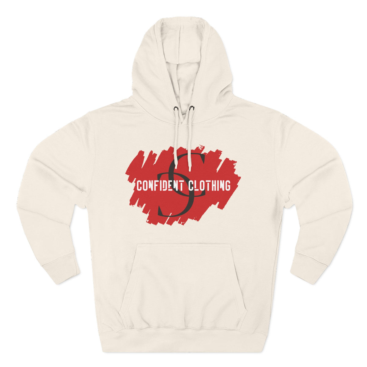 1.6 Confident Clothing Graphic Fleece Hoodie