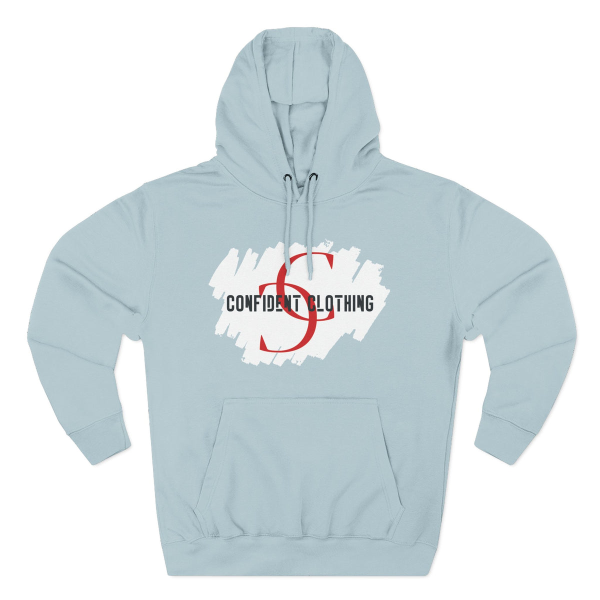 1.8 Confident Clothing Logo Fleece Hoodie
