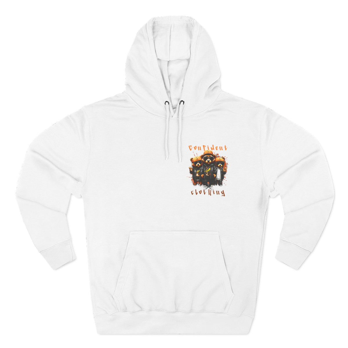 Confident Clothing Raccoon Crew Fleece Hoodie