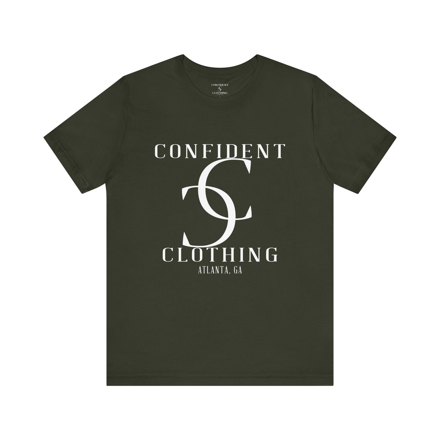 cc (Unisex) Confident Clothing Luxury Short Sleeve Tee