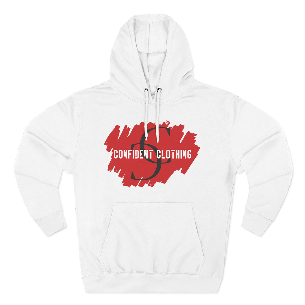 1.6 Confident Clothing Graphic Fleece Hoodie