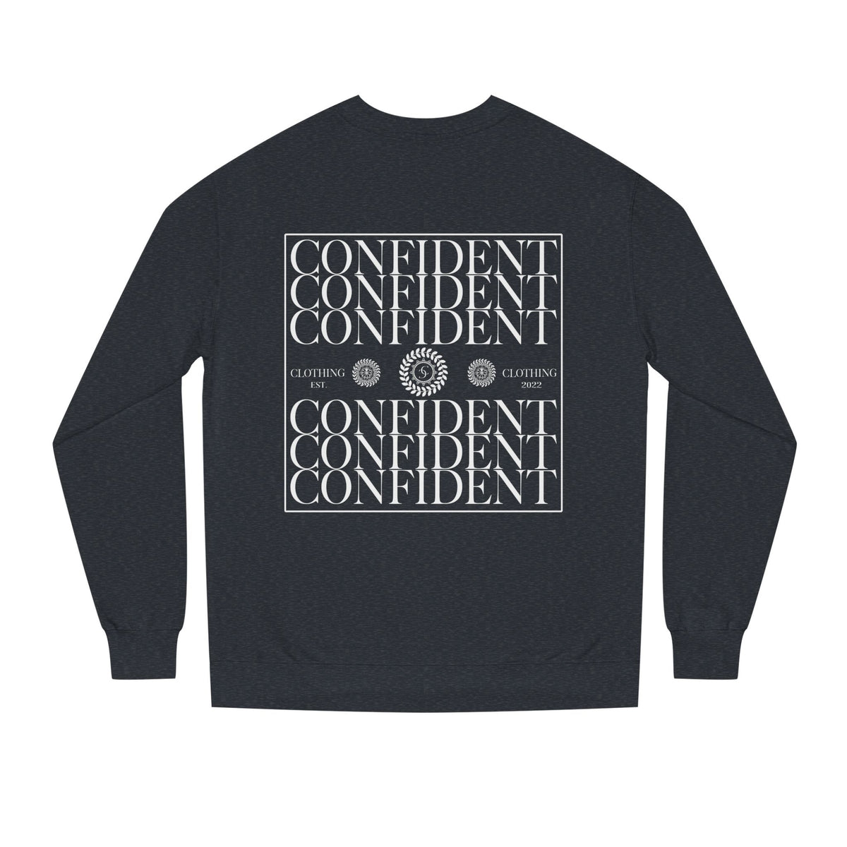 0.5 Confident Clothing Unisex Crew Neck Sweatshirt