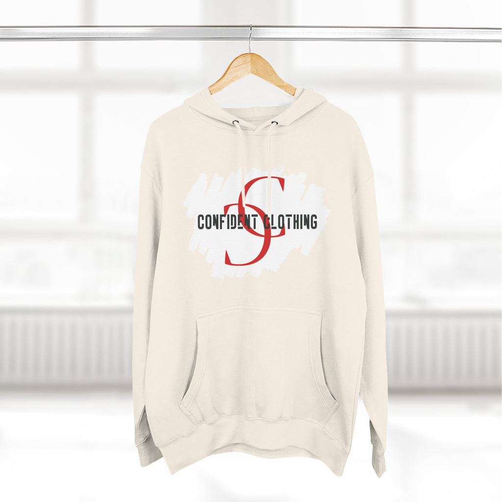 1.8 Confident Clothing Logo Fleece Hoodie