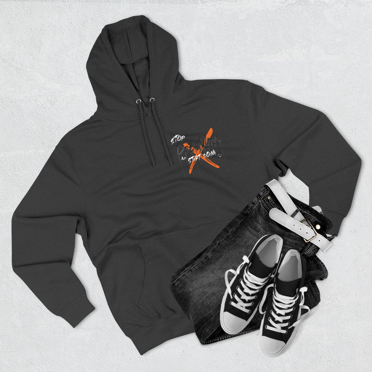 1.2 Confident Clothing Dreaming Graphic Fleece Hoodie