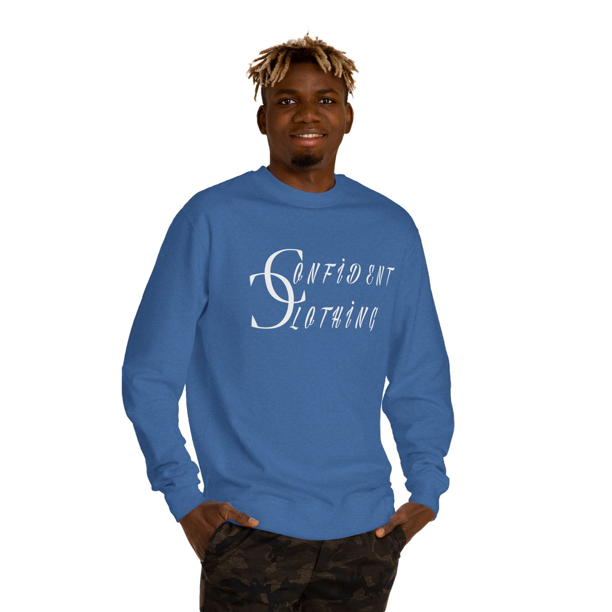 2.1 Confident Clothing Unisex Crew Neck Sweatshirt