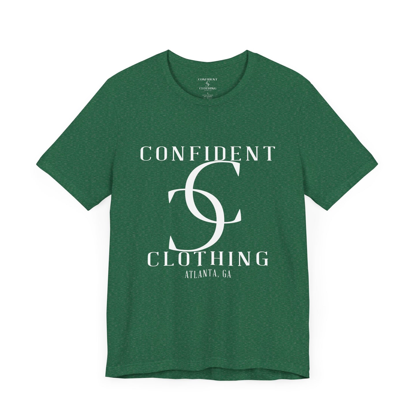 cc (Unisex) Confident Clothing Luxury Short Sleeve Tee