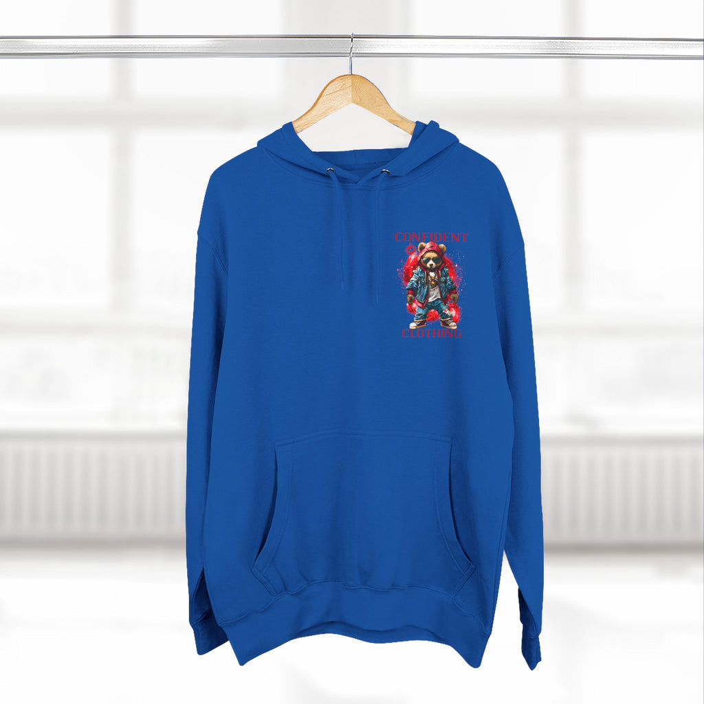 Confident Clothing Galaxy Bear Graphic Hoodie