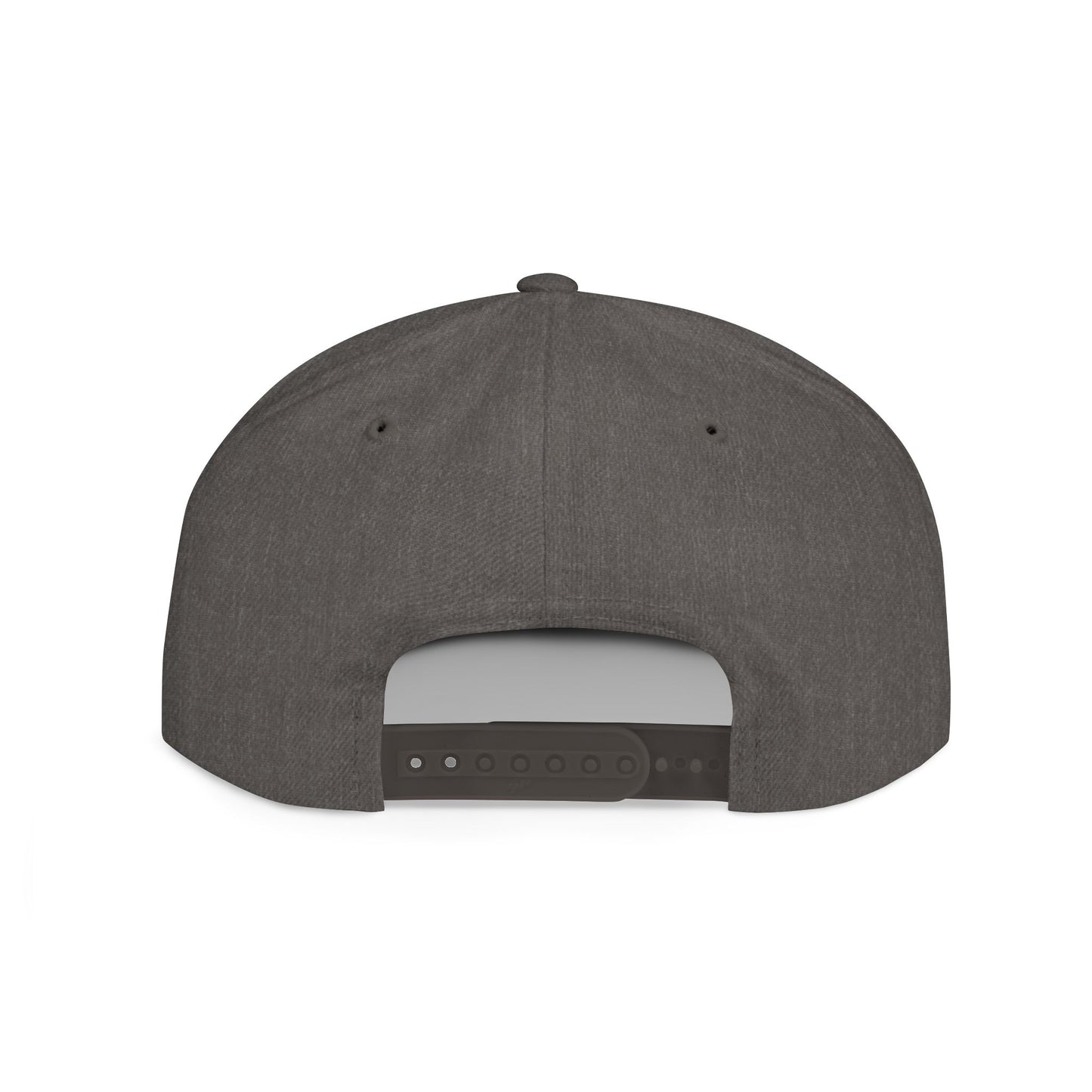(hats) Confident Clothing Flat Bill Snapback (scc black logo)