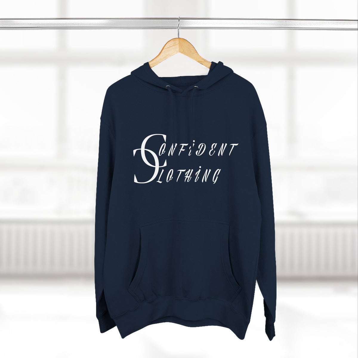 0.3 Confident Slaying Inspirational Fleece Hoodie