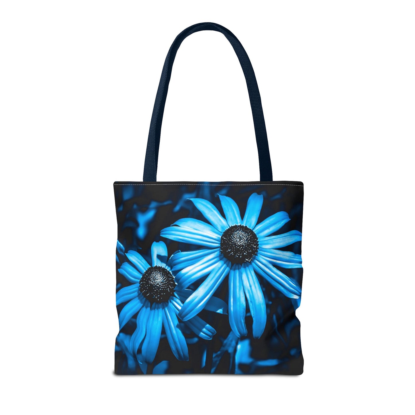 Turquoise Sunflower Tote Bag