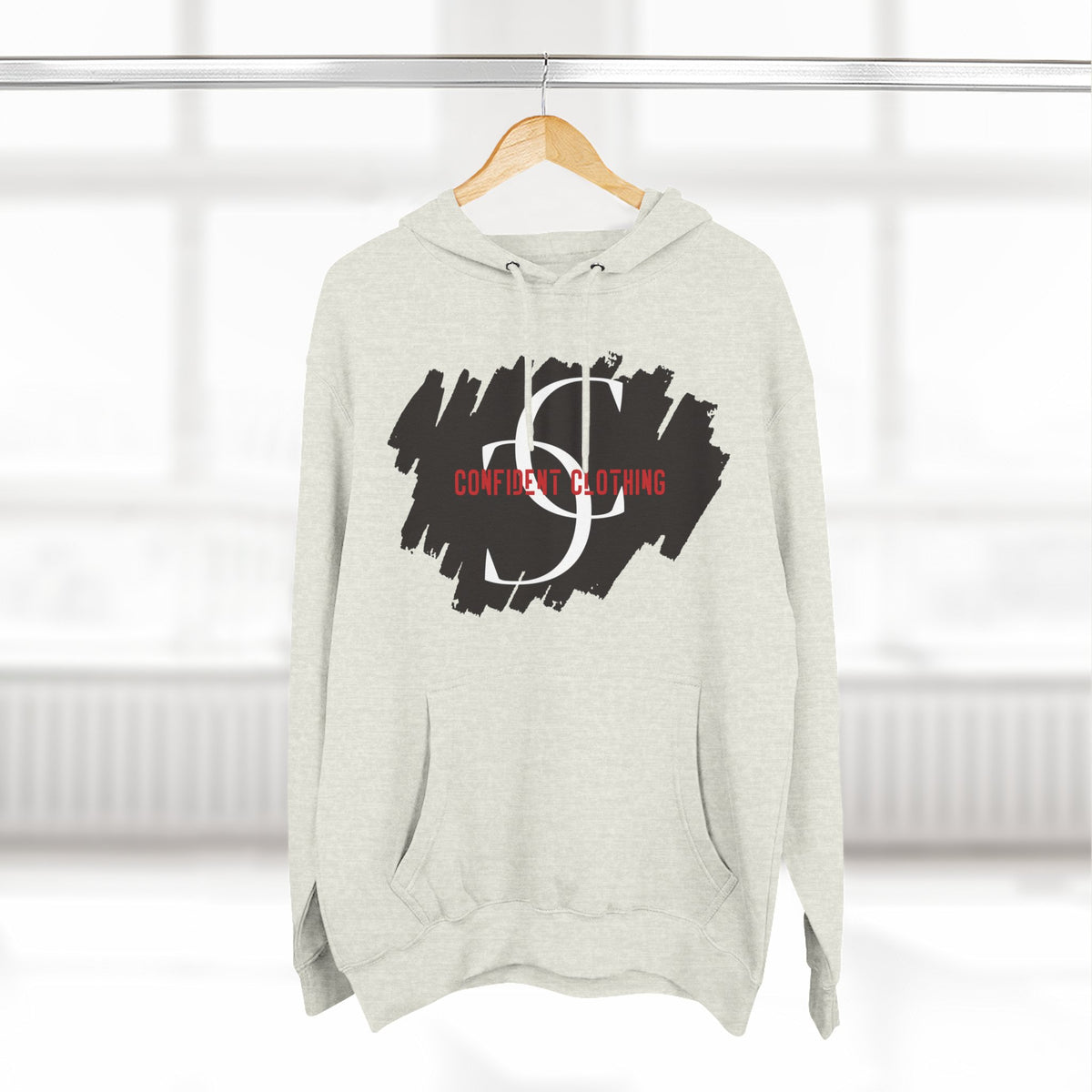 1.9 Confidence Clothing Graphic Fleece Hoodie