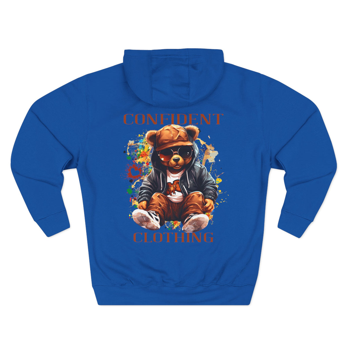 0.4 Confident Clothing Cool Bear Graphic Hoodie