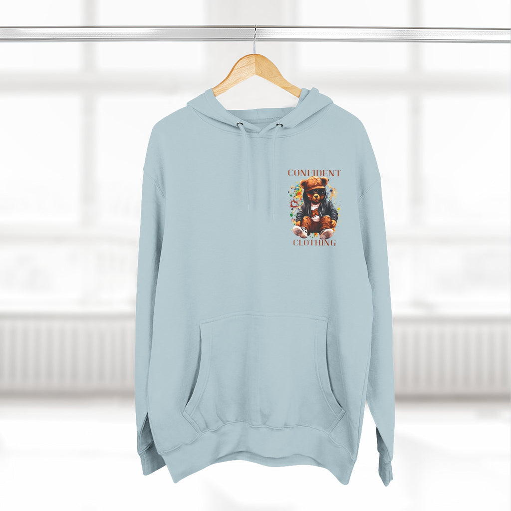 0.4 Confident Clothing Cool Bear Graphic Hoodie