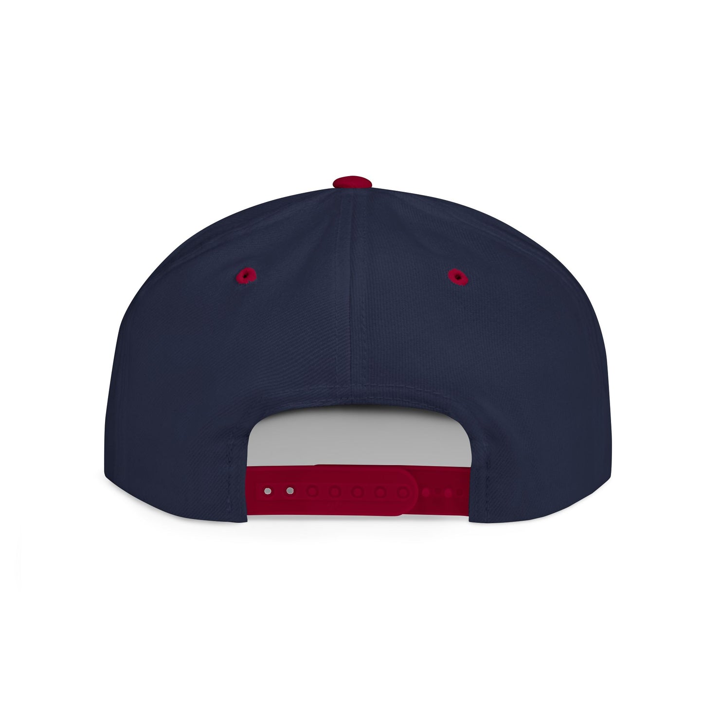 (hats) Confident Clothing Flat Bill Snapback (scc white logo)
