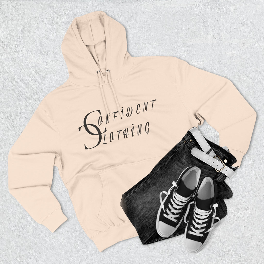 0.3 Confident Slaying Inspirational Fleece Hoodie