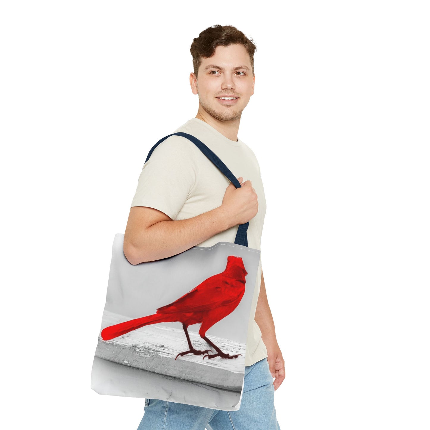 Red Bird Tote Bag