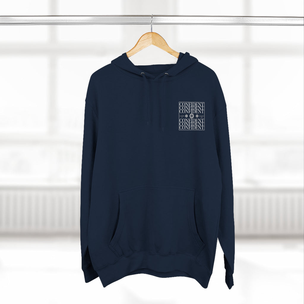 0.9 Confident Clothing Graphic Fleece Hoodie