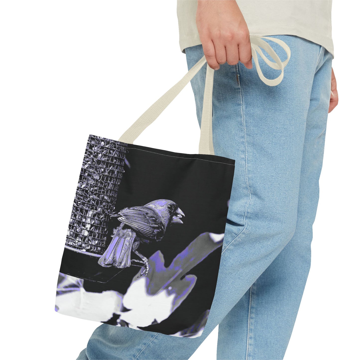 Sunflower seed Bird Tote Bag