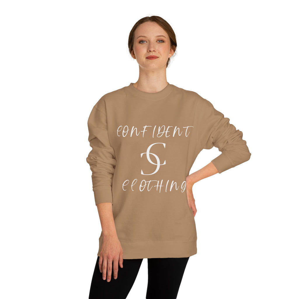 0.6 Confident Clothing Unisex Crew Neck Sweatshirt
