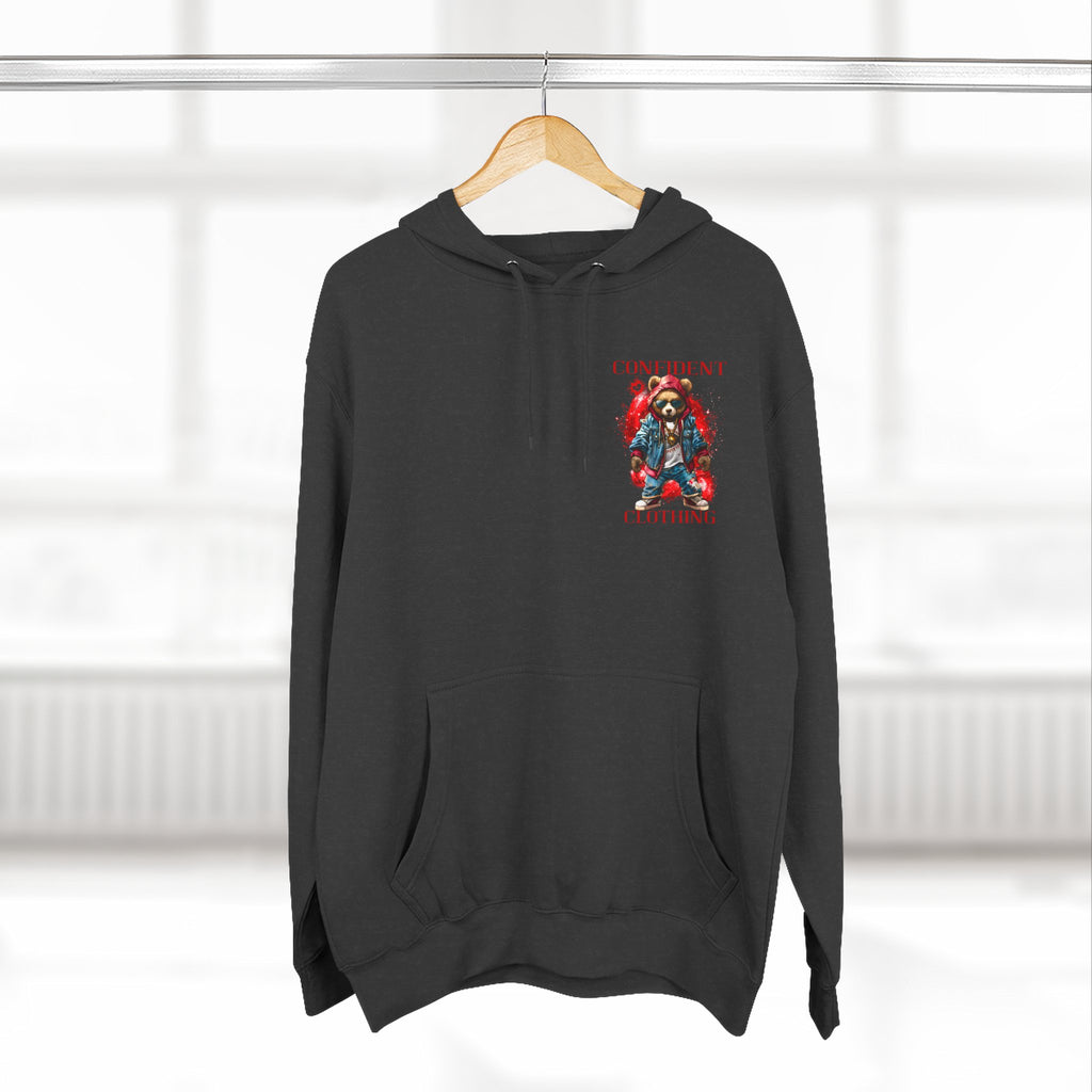Confident Clothing Galaxy Bear Graphic Hoodie