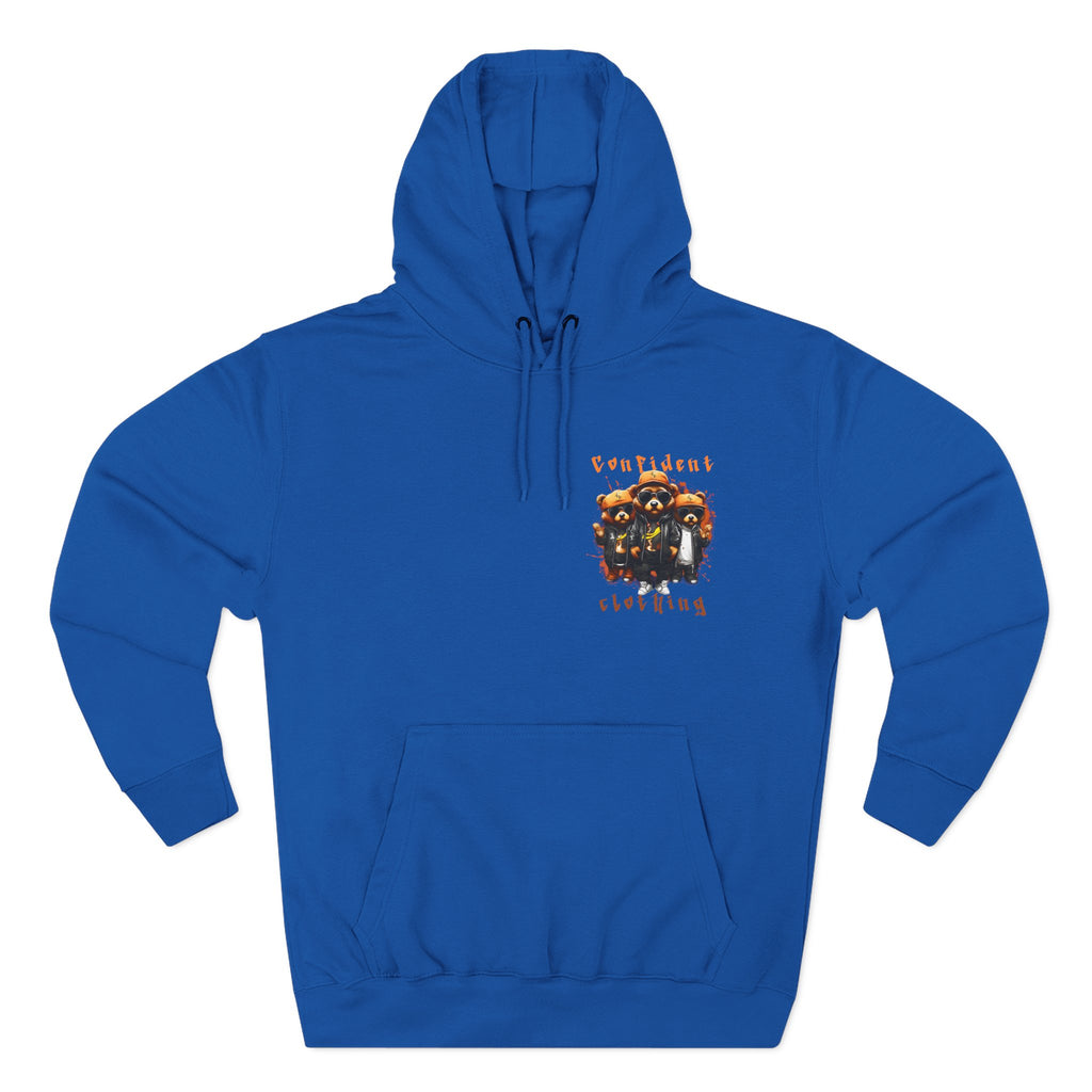 Confident Clothing Raccoon Crew Fleece Hoodie