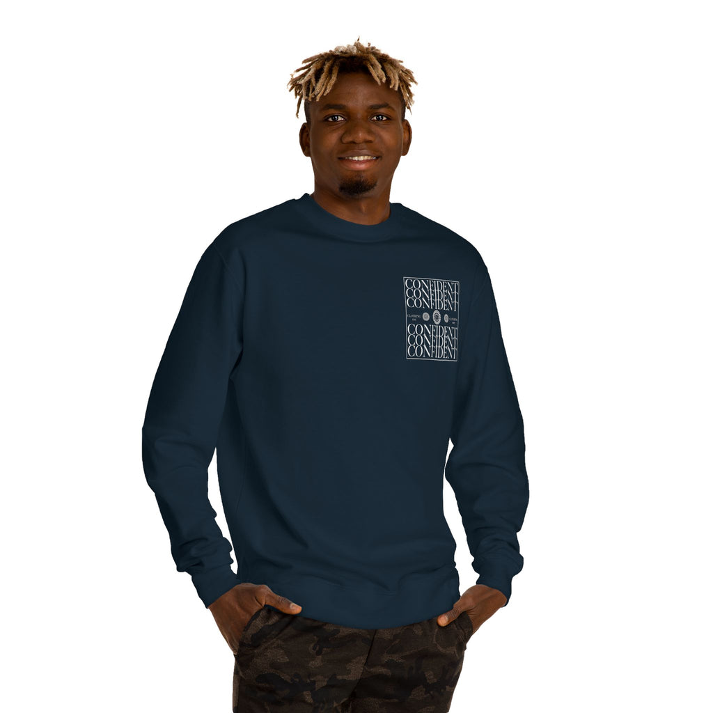 0.5 Confident Clothing Unisex Crew Neck Sweatshirt