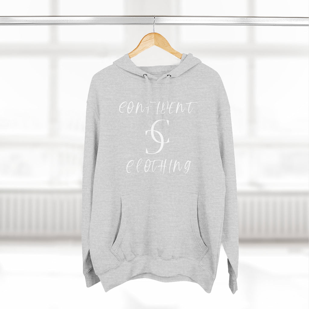 0.4 Confident Slaying Inspirational Fleece Hoodie