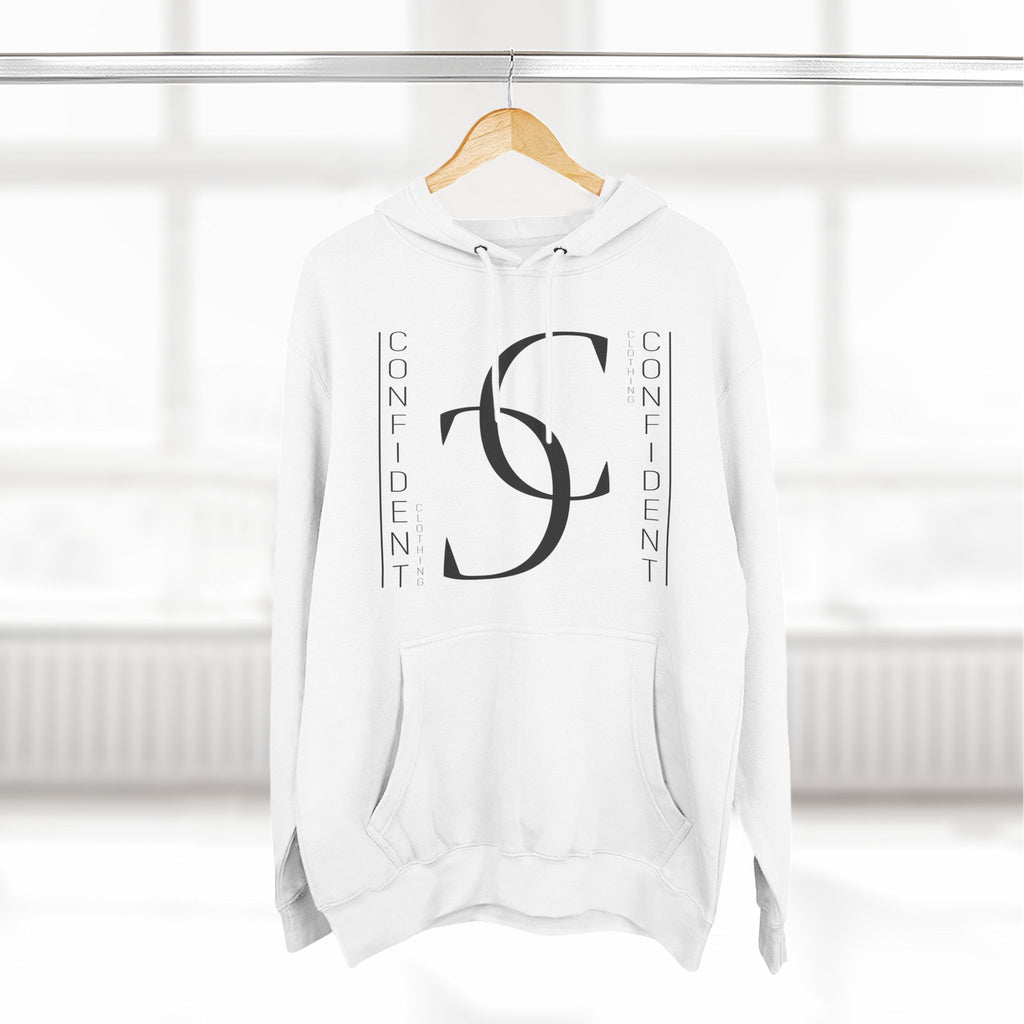1.2 Confident Clothing Casual Graphic Fleece Hoodie