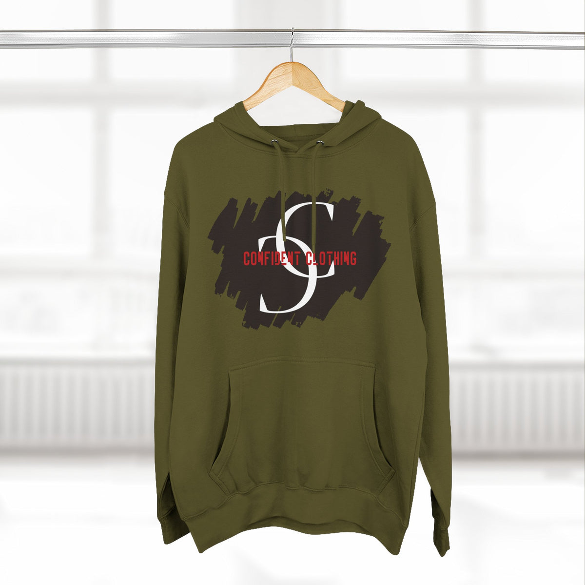 1.9 Confidence Clothing Graphic Fleece Hoodie