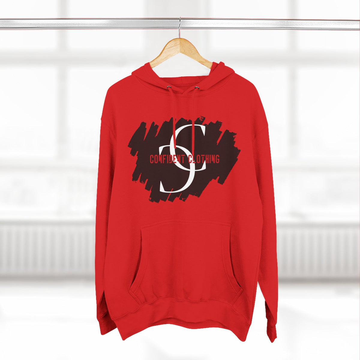 1.9 Confidence Clothing Graphic Fleece Hoodie