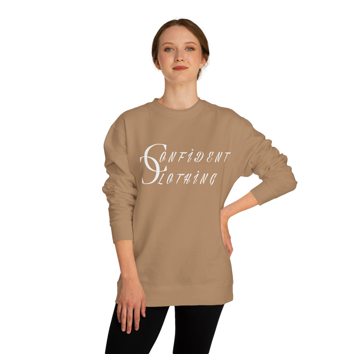2.1 Confident Clothing Unisex Crew Neck Sweatshirt