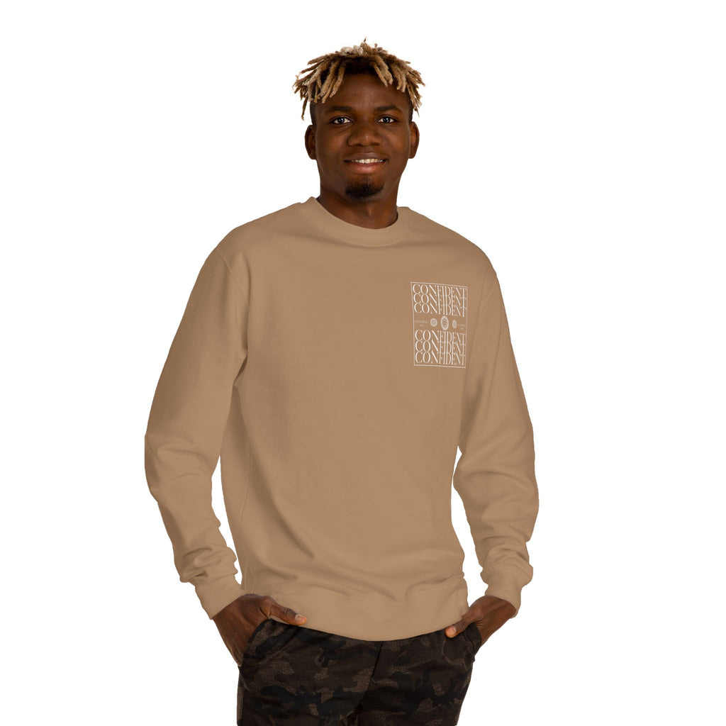 0.5 Confident Clothing Unisex Crew Neck Sweatshirt