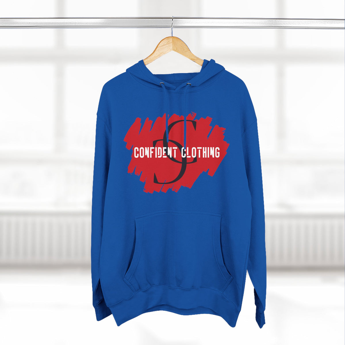 1.6 Confident Clothing Graphic Fleece Hoodie