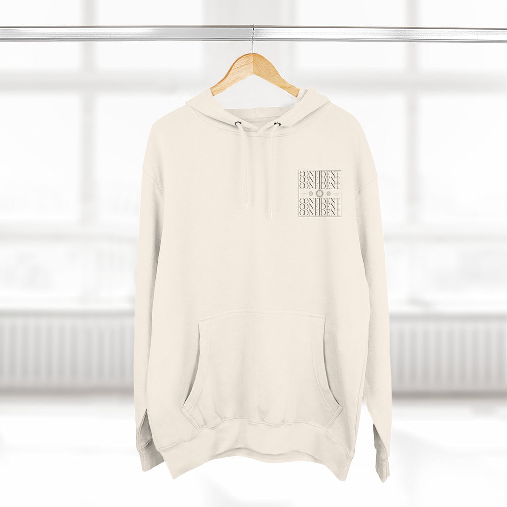 0.9 Confident Clothing Graphic Fleece Hoodie