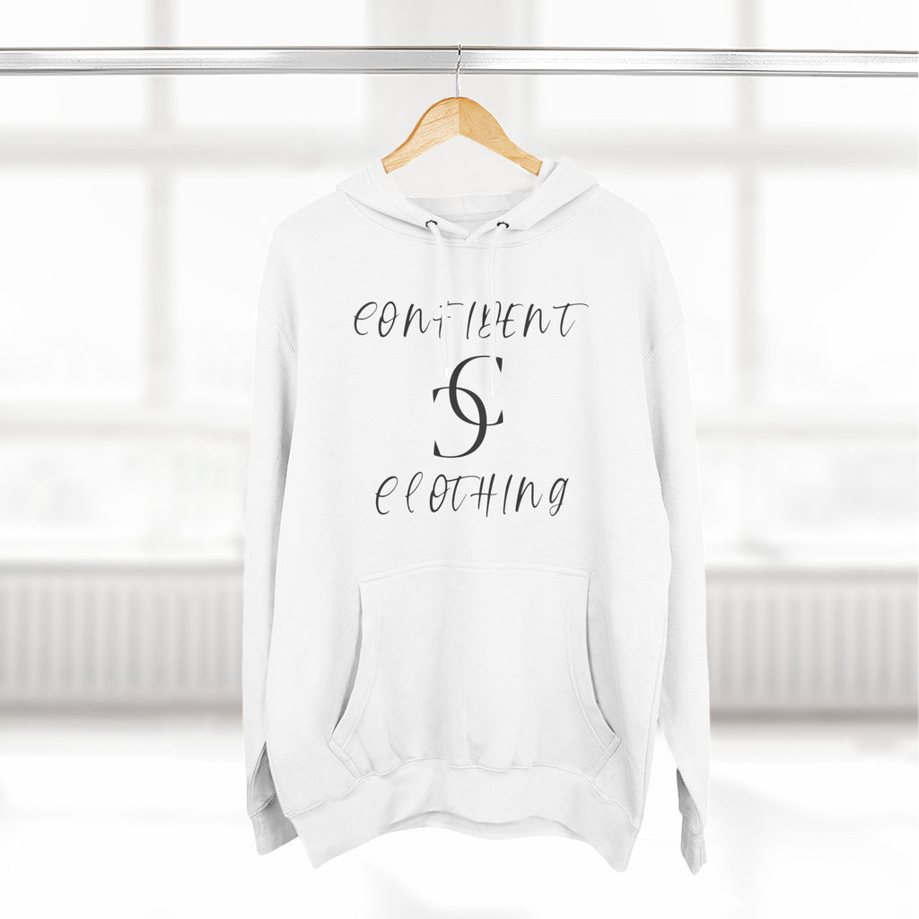 0.4 Confident Slaying Inspirational Fleece Hoodie