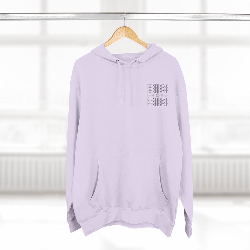 0.9 Confident Clothing Graphic Fleece Hoodie