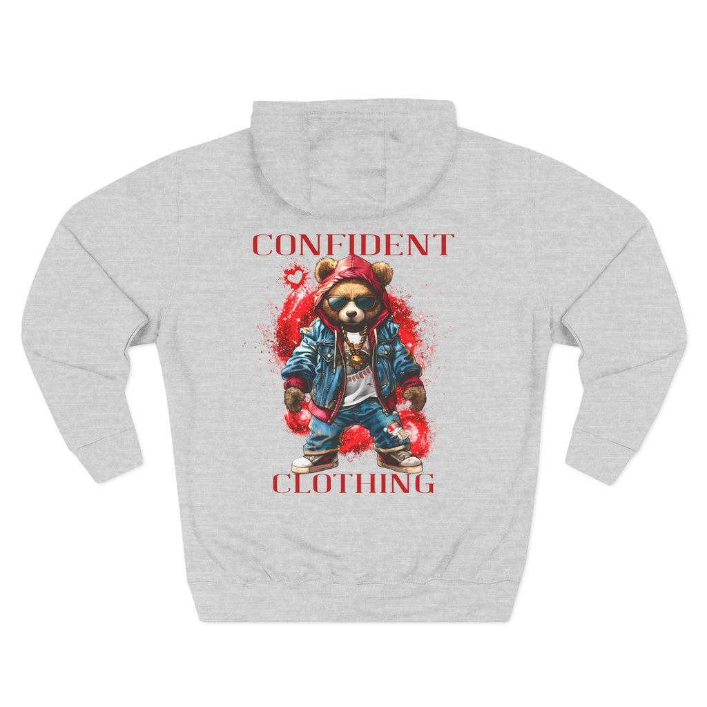 Confident Clothing Galaxy Bear Graphic Hoodie