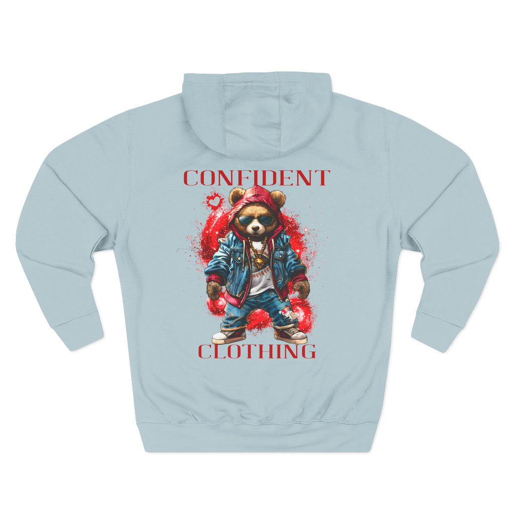 Confident Clothing Galaxy Bear Graphic Hoodie