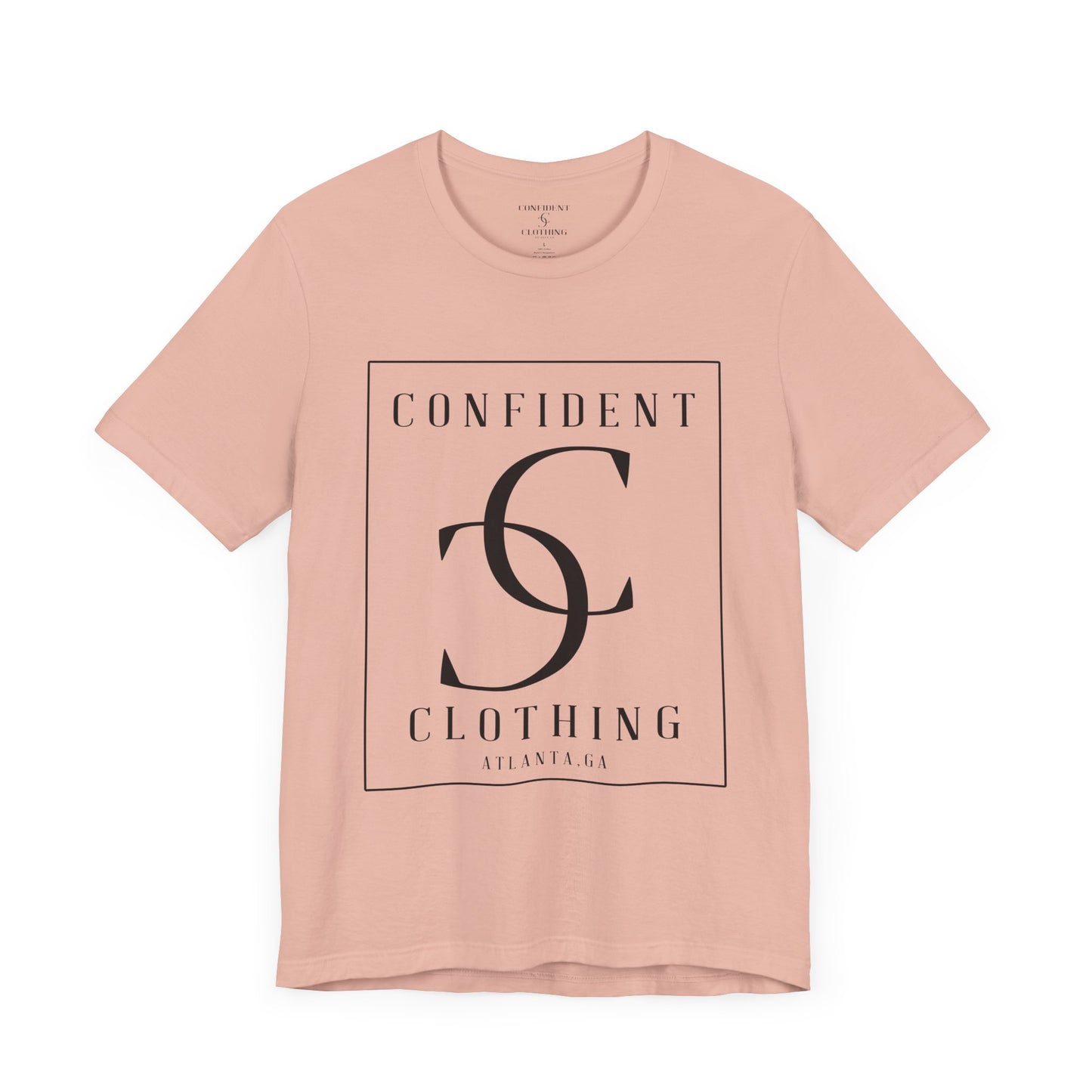 cc (Unisex) multi-color Jersey Short Sleeve Tee (black logo)