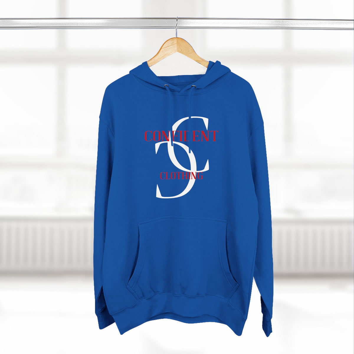 0.5 Confident Clothing Big Face Fleece Hoodie