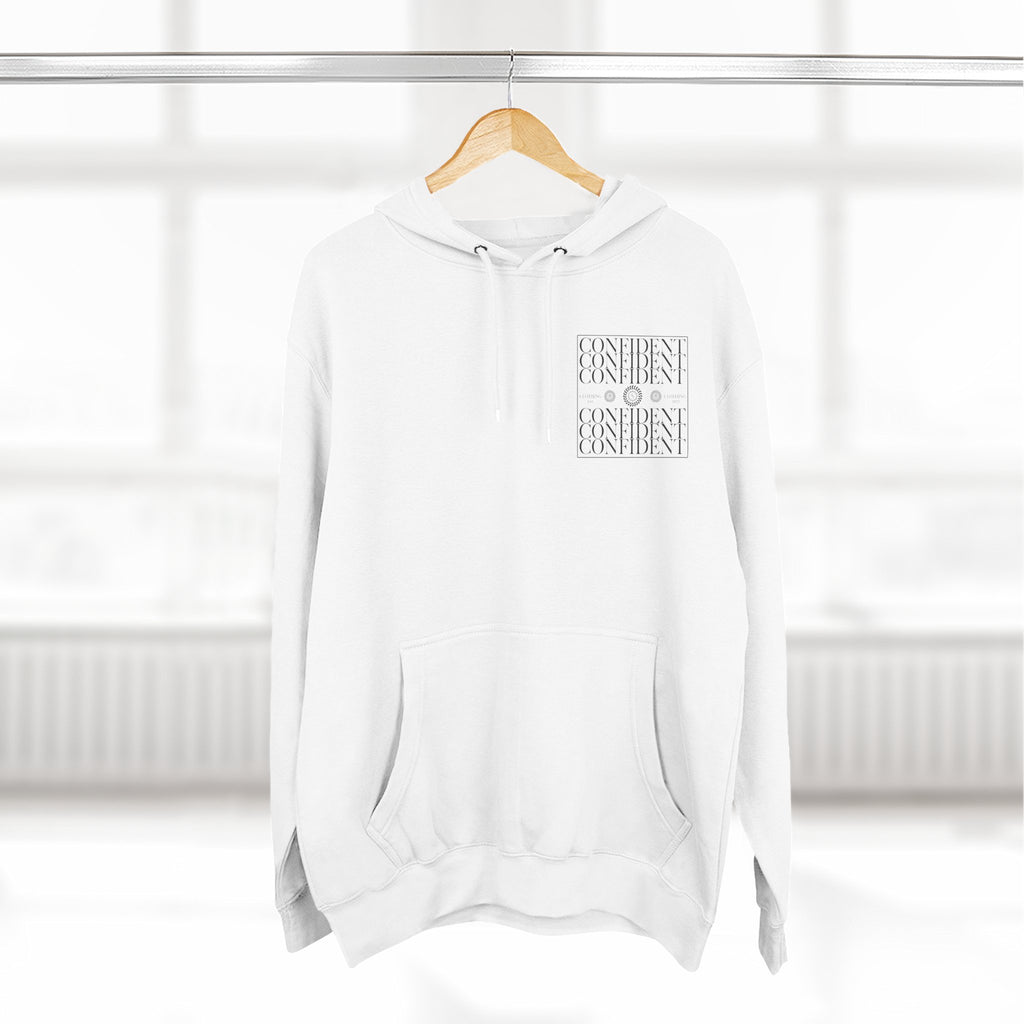 0.9 Confident Clothing Graphic Fleece Hoodie