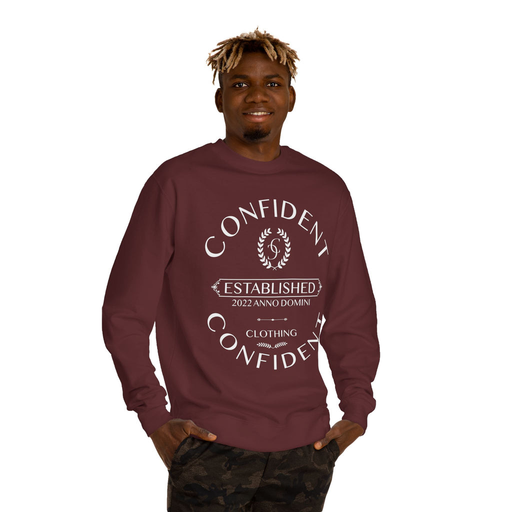 0.1 Confident Clothing Unisex Crew Neck Sweatshirt