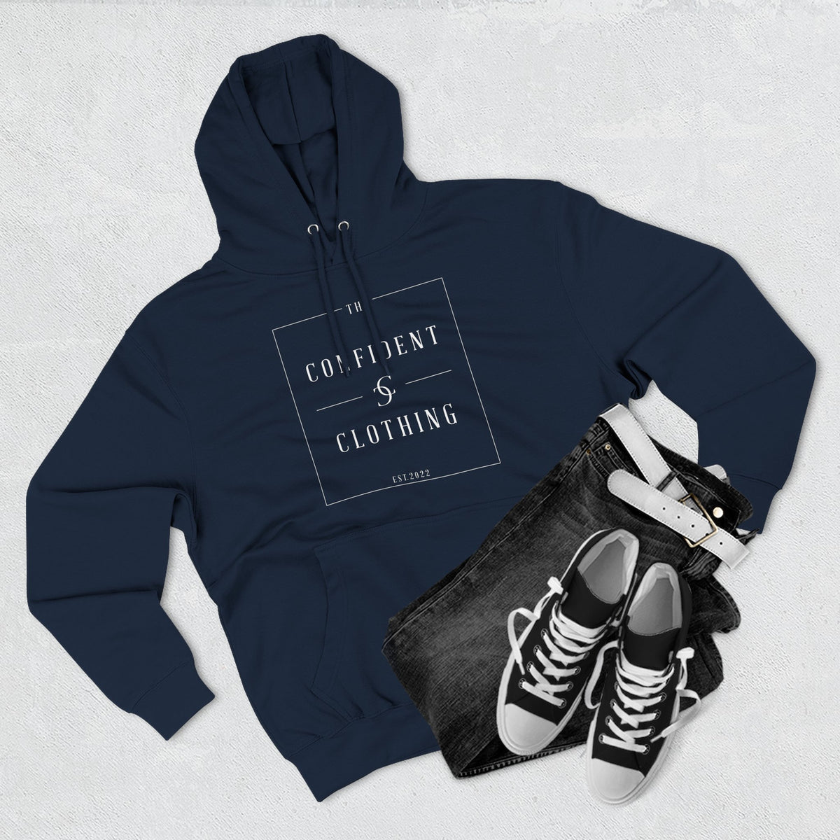 1.0 Confidence Clothing Fleece Hoodie