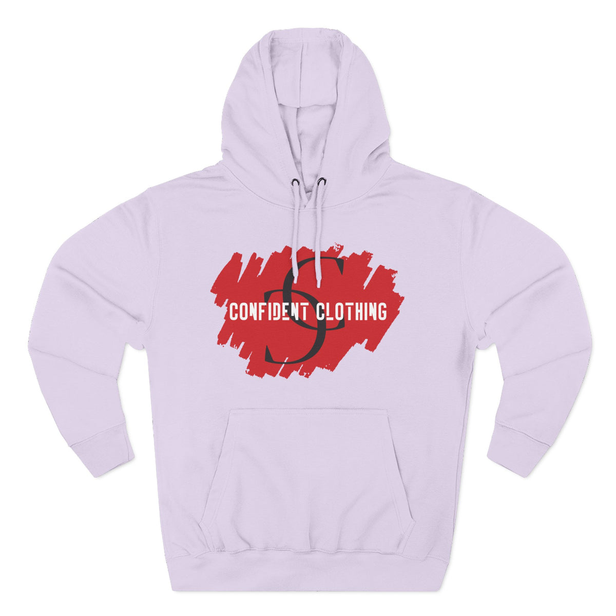 1.6 Confident Clothing Graphic Fleece Hoodie