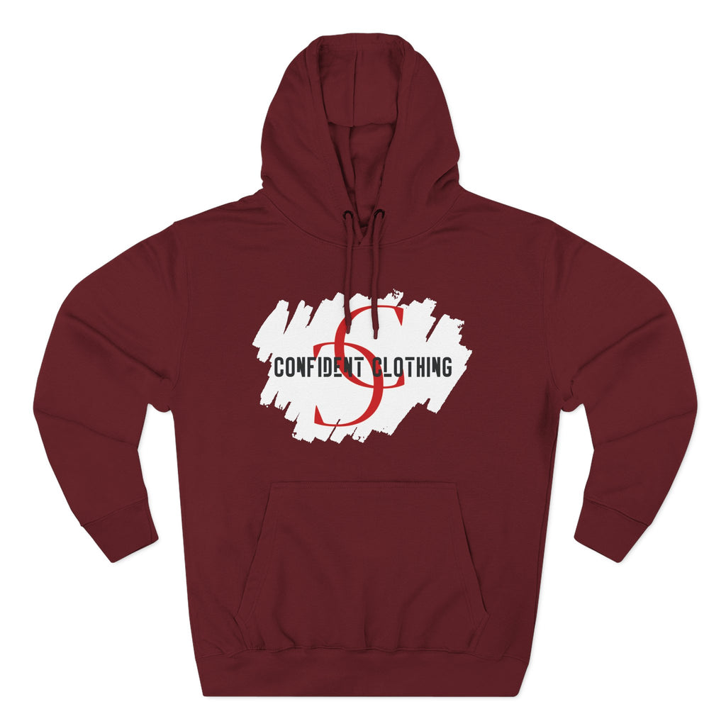 1.8 Confident Clothing Logo Fleece Hoodie