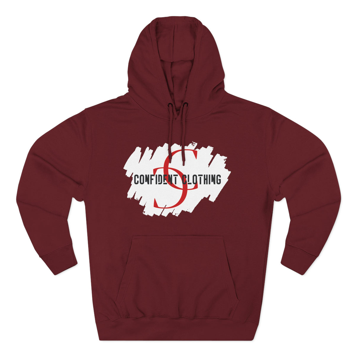 1.8 Confident Clothing Logo Fleece Hoodie