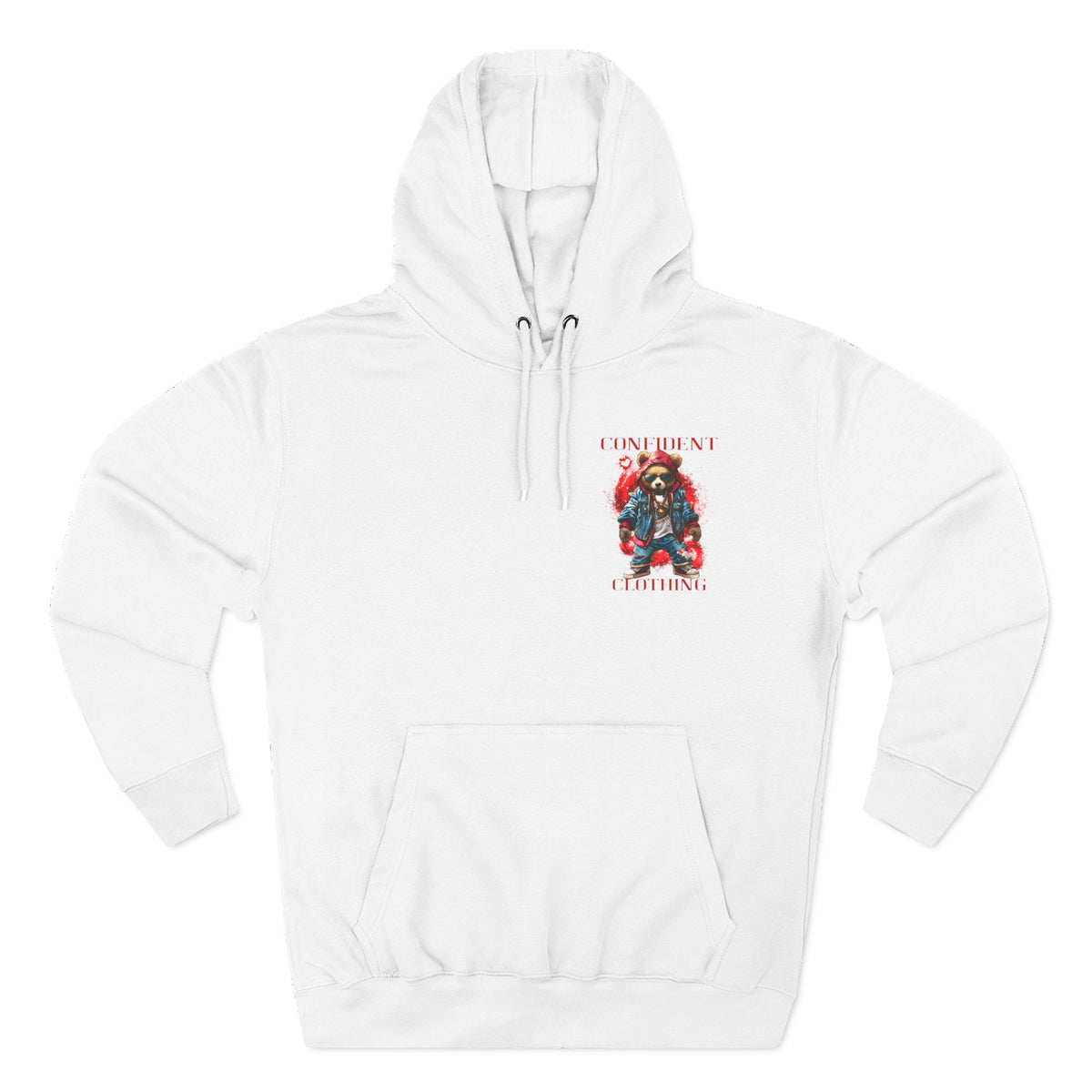 Confident Clothing Galaxy Bear Graphic Hoodie